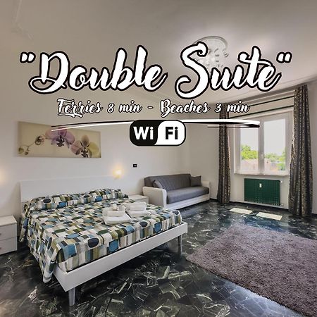 Double Suite - Ferries 7 Min - Beaches 3 Min Quiliano Kültér fotó